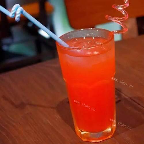 美味的蜂蜜红心柚子汁