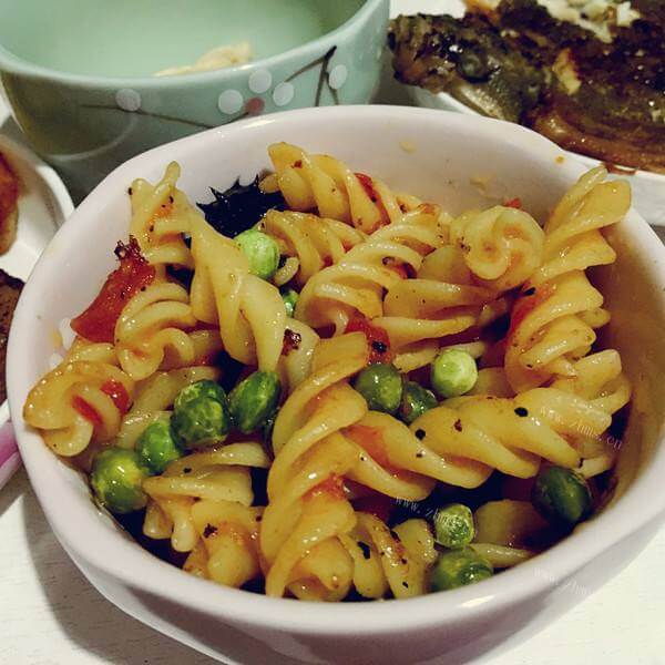 美味的炒螺丝面