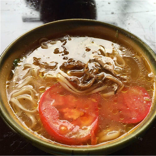 自制咖喱热汤面