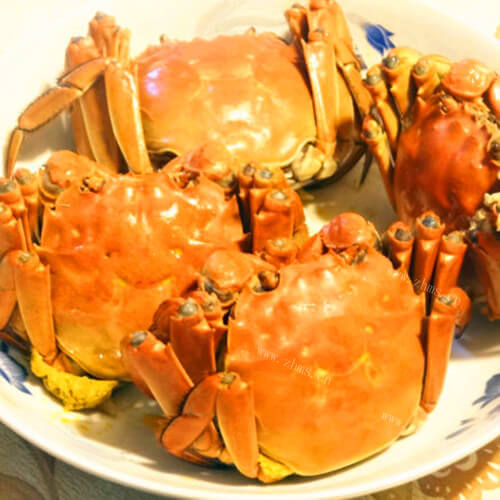 美味姜丝大闸蟹