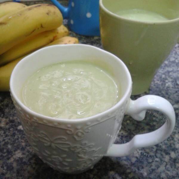 燕麦片香蕉米糊