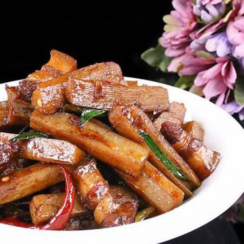 美味的红烧白食