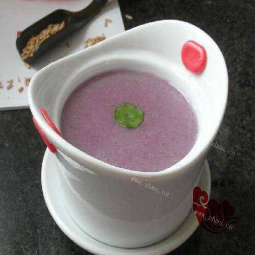 好吃的栗子莜麦米糊