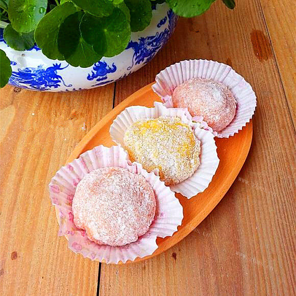 美味的果味糯米糍