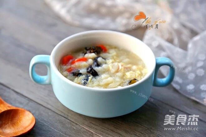暖胃的海参疙瘩鸡蛋汤做法图解8)
