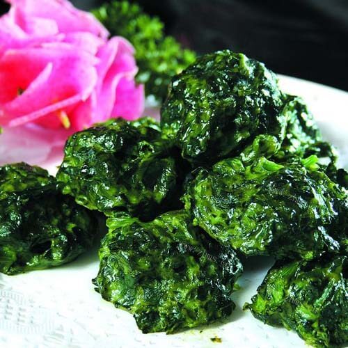 清爽的苦苣菜团