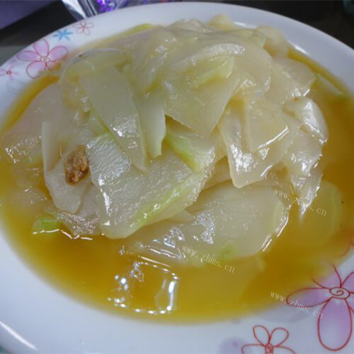 美味的原汁青菜头