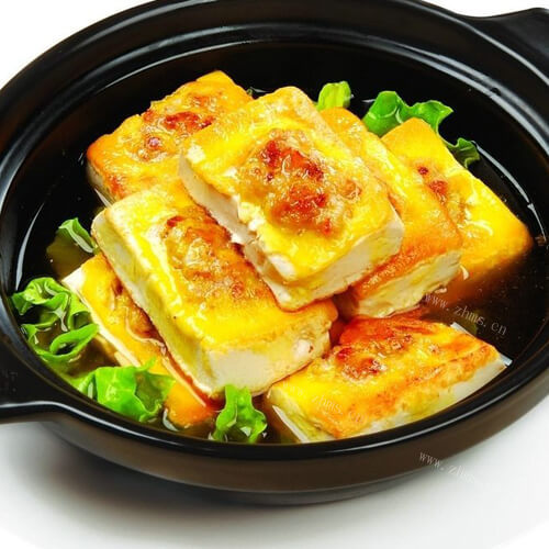 美味的咸鱼冻豆腐煲