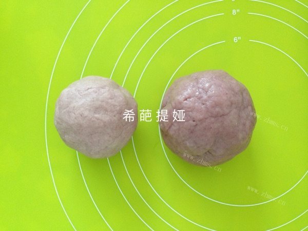 美味桂花紫薯苏式月饼做法图解3)