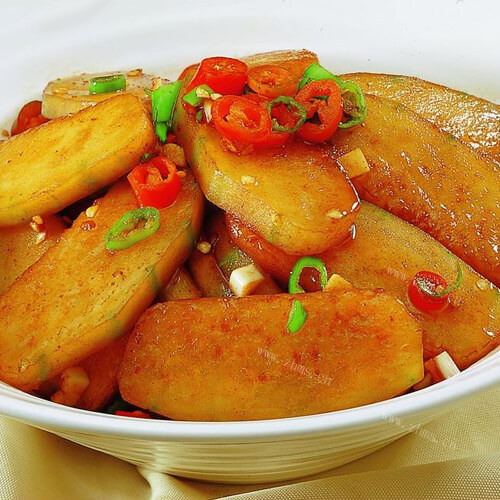 美味湘式素烧冬瓜