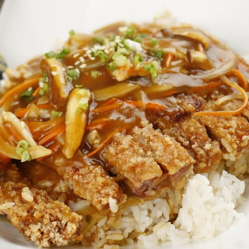 自制日式猪排盖饭