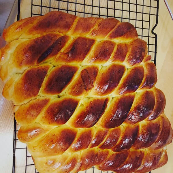 美味的蛋黄排包