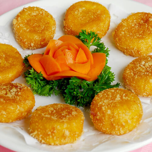 美味南瓜葱香软饼
