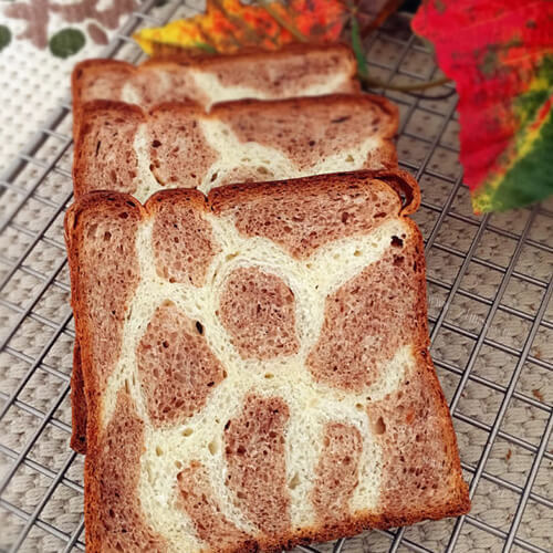 美味的鹿纹吐司