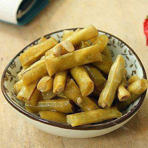 美味十足的开胃酸豆角