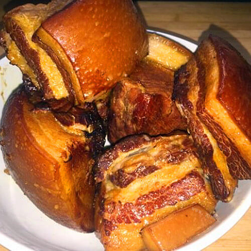 咸香熏五花肉
