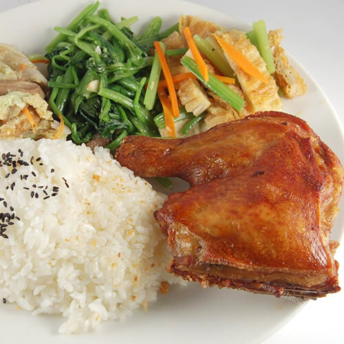 美味鸡腿饭套餐