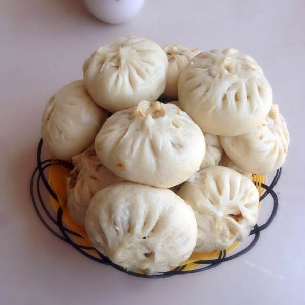 可口的白萝卜丝包子