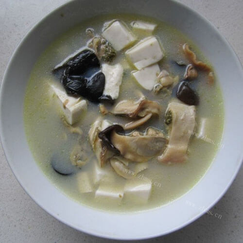 美味的小河蚌鲜汤