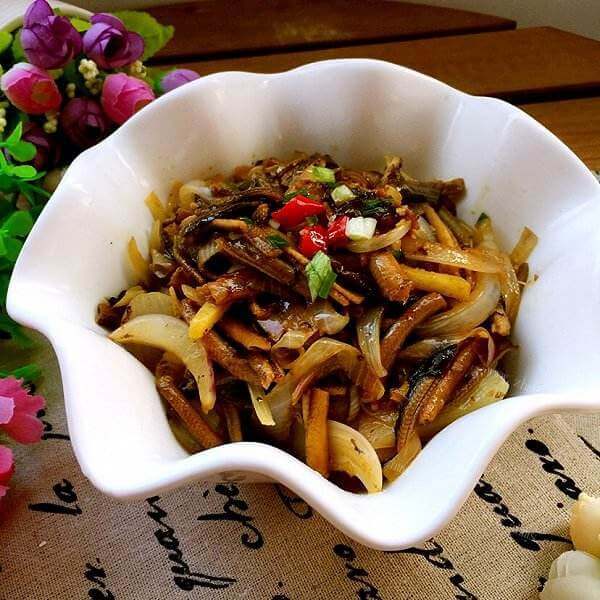 素鳝丝豆芽