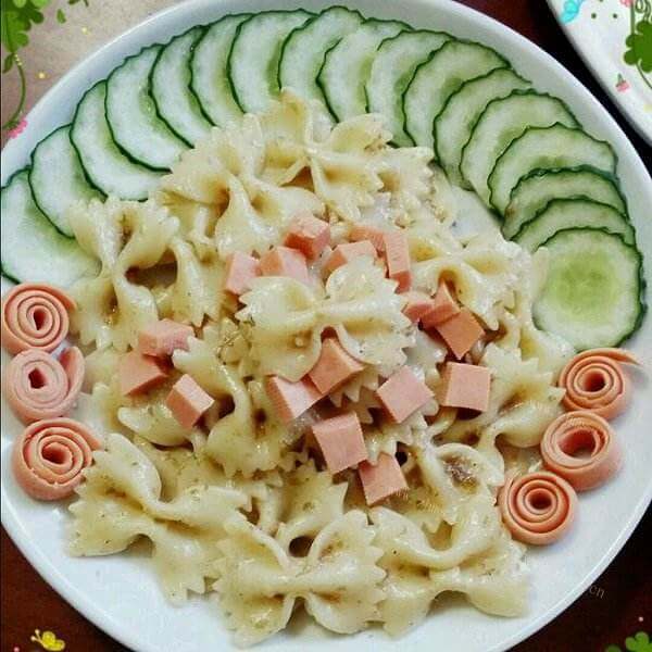 美味的芥兰炒咸面线