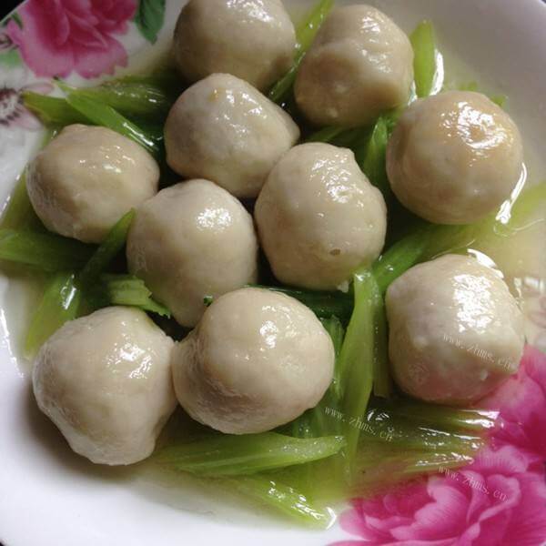 美味的团圆鱼丸