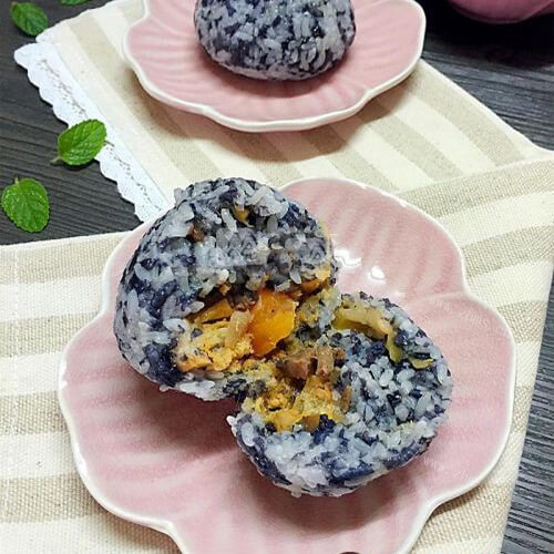 美味双米牛肉粢饭团