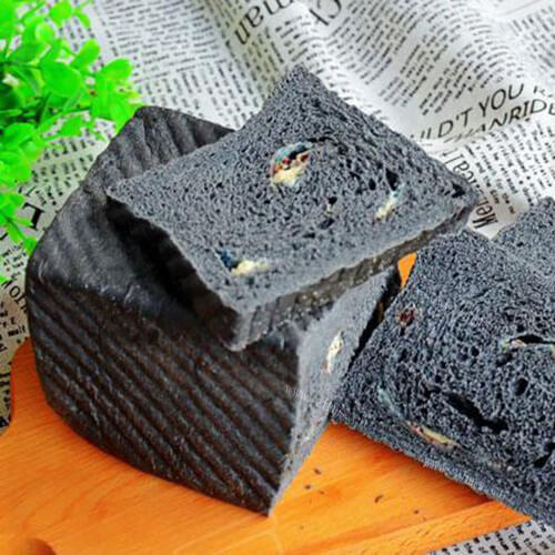 自制竹炭巧克力吐司