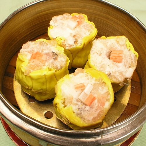 好吃的干蒸鲜虾烧麦