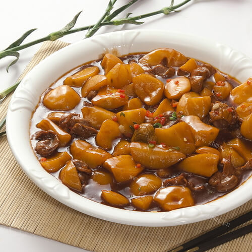好吃的鱼炖土豆