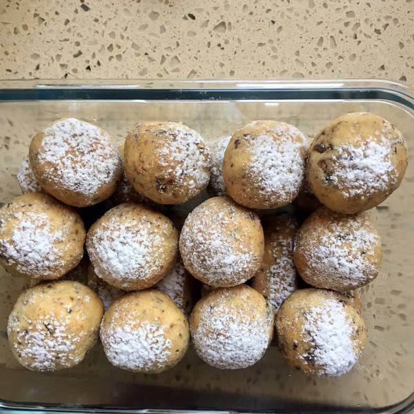 山核桃雪球饼~美味健康