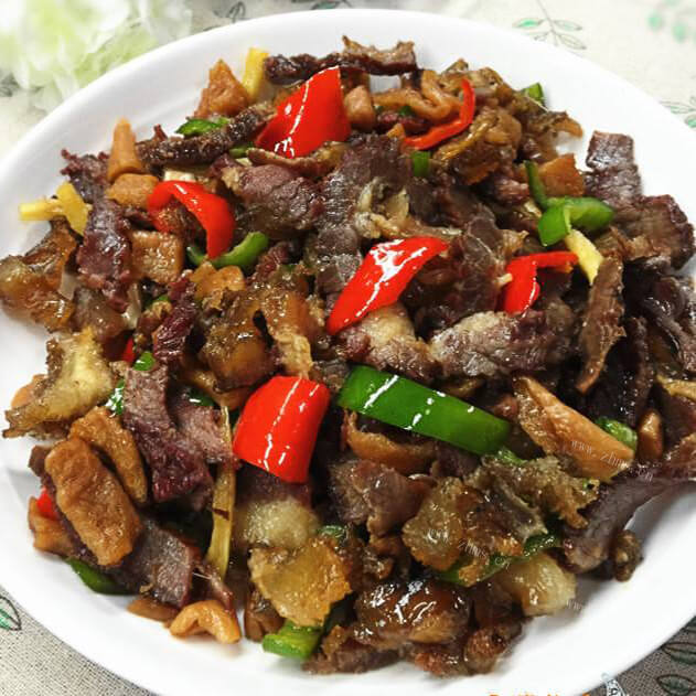 嚼劲十足的蒸牛肉干