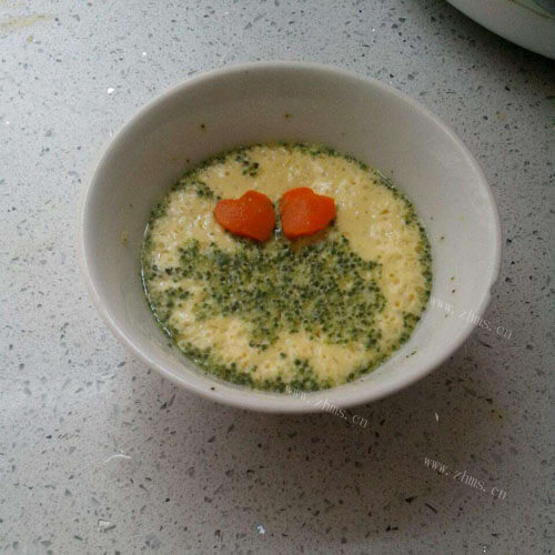 好吃的西兰花蒸鸡蛋