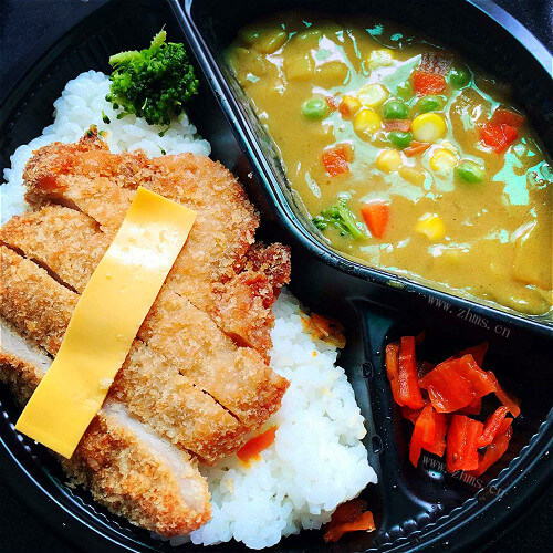 喷香芝士猪排饭