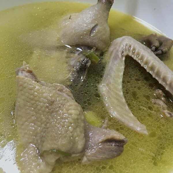 自制老鸭汤泡锅巴