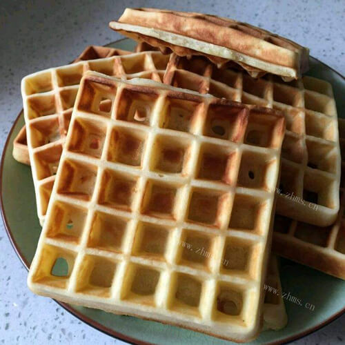美味的玉米华夫饼