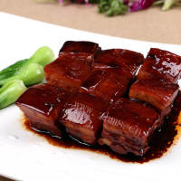 美味的上海崇明红烧肉 