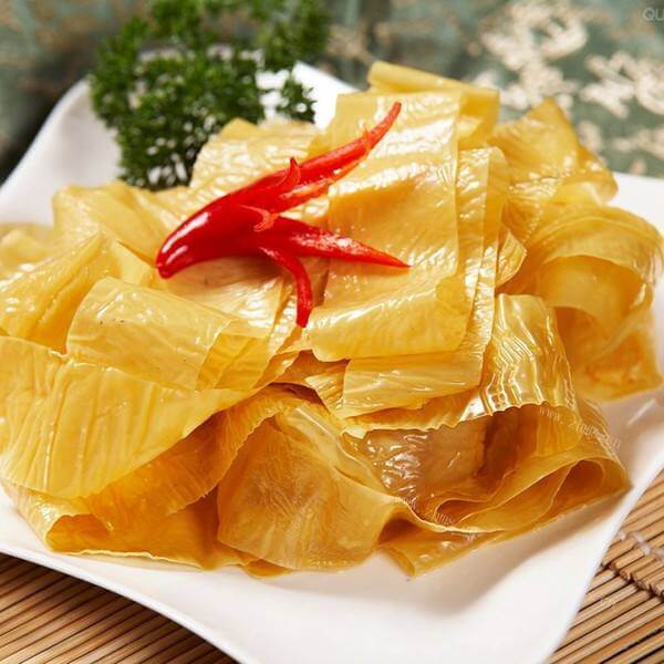 好吃的炒皮挑菌