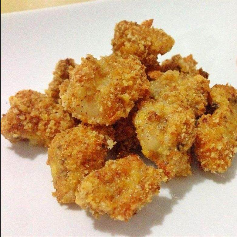 好吃的的无油鸡米花
