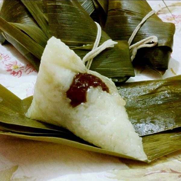 美味的蜜枣杂粮粽子