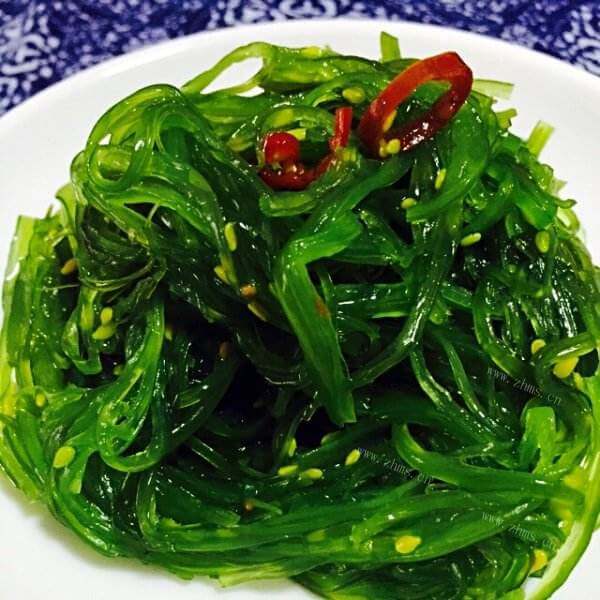 好吃的凉拌海藻丝