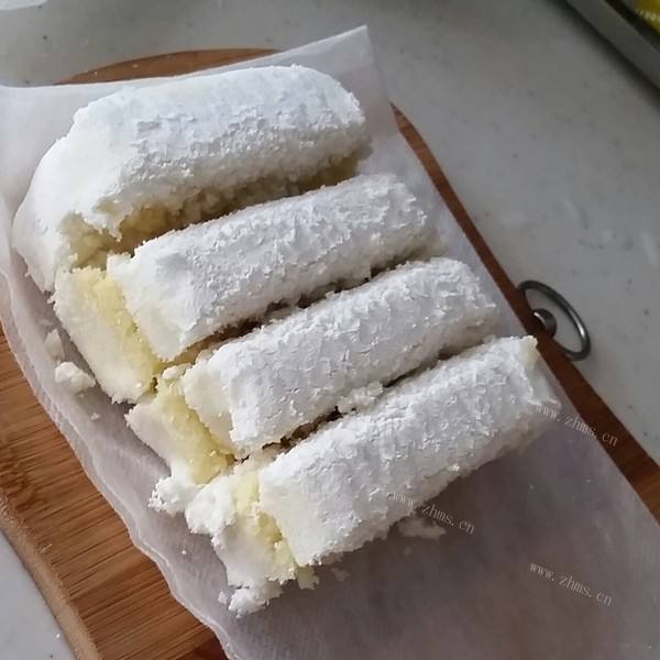 热腾腾的蒸松糕