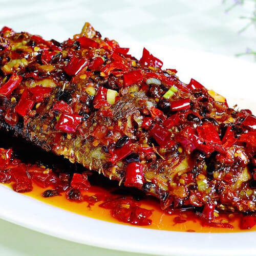 美味的炝锅风板鱼