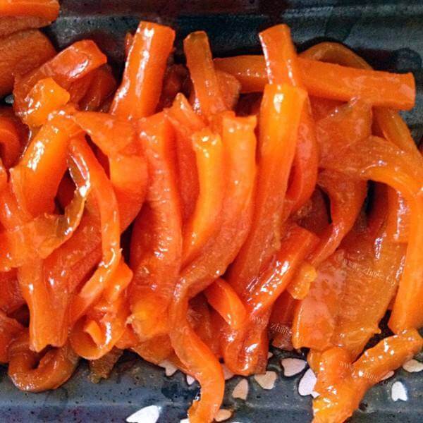 美味红萝卜果脯