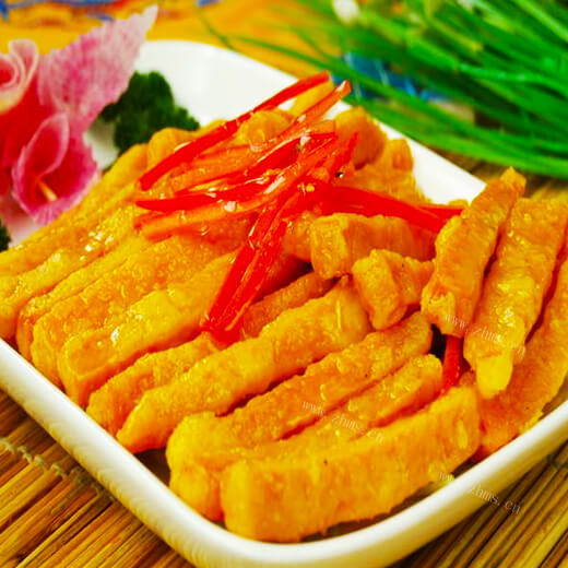 美味的软炸里脊条