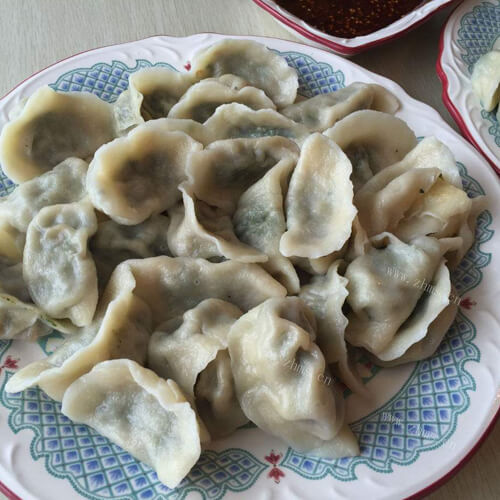 营养青汁荠菜水饺