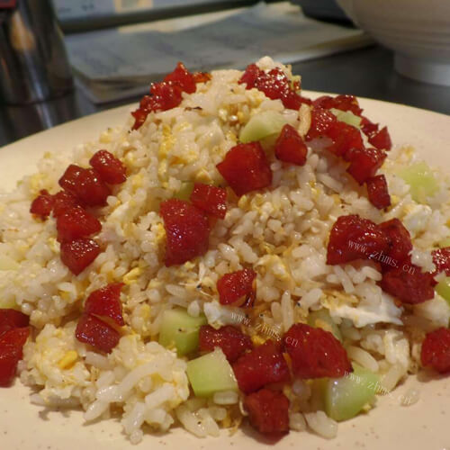 有回忆的肘花肠炒饭