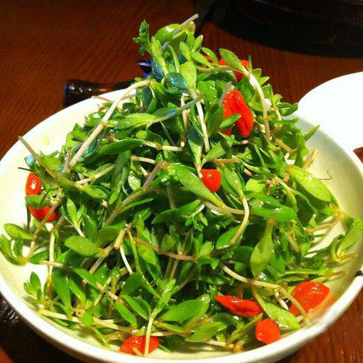 酸辣开胃蒜蓉珍珠菜