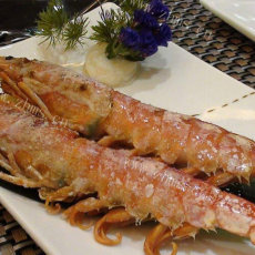 简单易学的烤阿根廷红虾