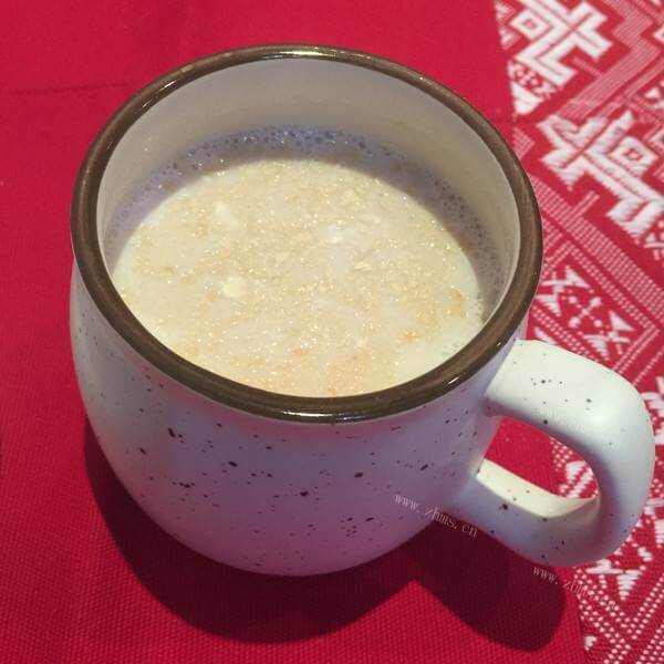 营养的红枣燕麦二豆豆浆